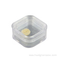 Transparent Plastic Dental Tooth Box with Membrane